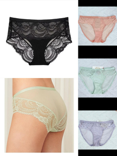 金标高端 自主下单 睫毛蕾丝内裤