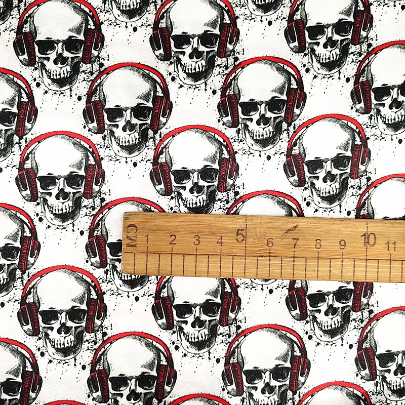 230T骷髅头里布有光色丁涤纶箱包