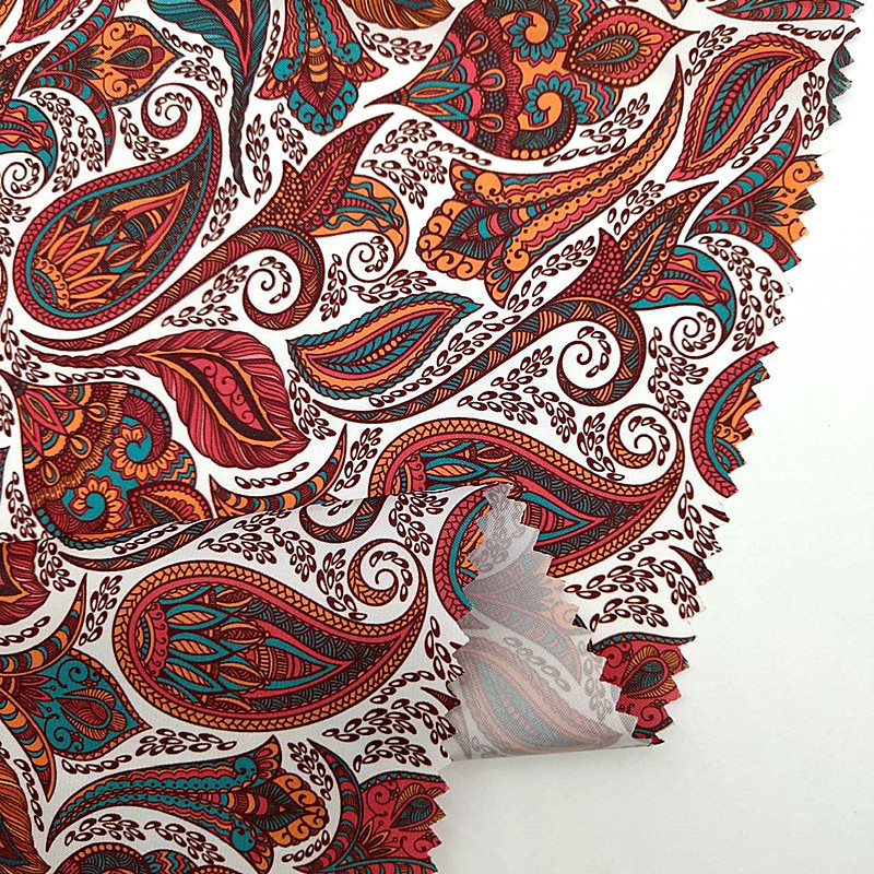 63D*63D涤纶数码印花里布里料西