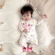 外贸童装 春秋冬摇粒绒长袖 包脚连体衣早产儿哈衣宝宝爬服婴儿衣服