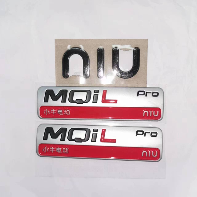 小牛电动MQIL/M3原厂车标车贴牛标动力都市顶配车贴原厂配件