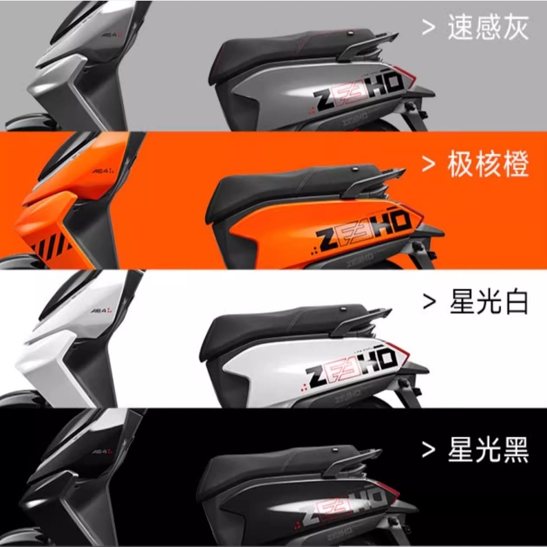 ZEEHO极核电动车AE4/A4SE原厂PP件黑件龙头上罩座桶置物盒挡雨帘