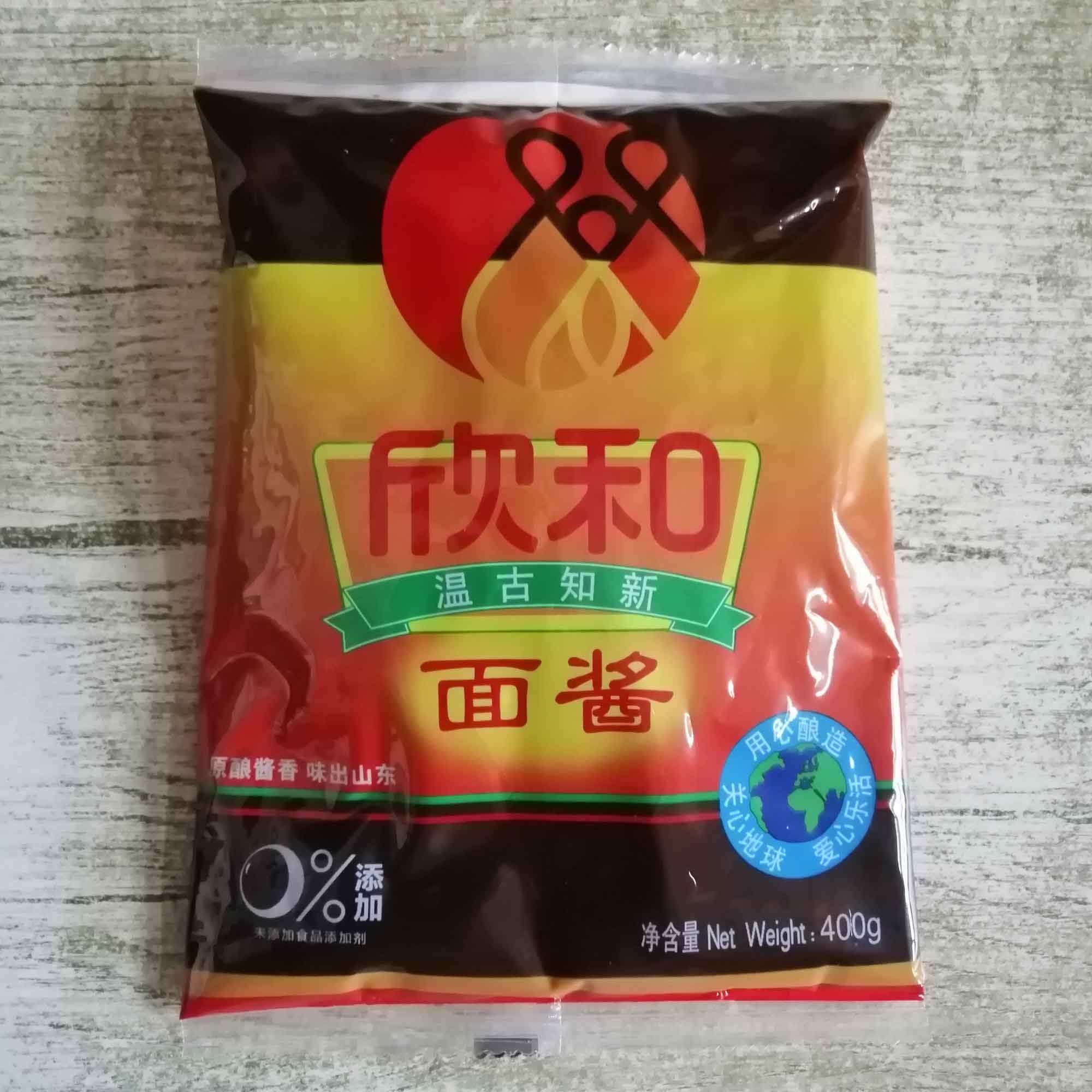 烟台特产欣和面酱400g 袋装即食蘸食煎炸拌馅酱香浓郁传统工艺