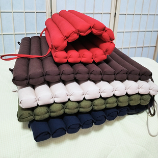 加厚坐垫多功能垫子办公室午休枕纯棉四季高弹腰靠学生宿舍椅垫