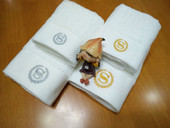 酒店毛巾 方巾白色纯棉加厚加大全棉宾馆洗脸毛巾 面巾