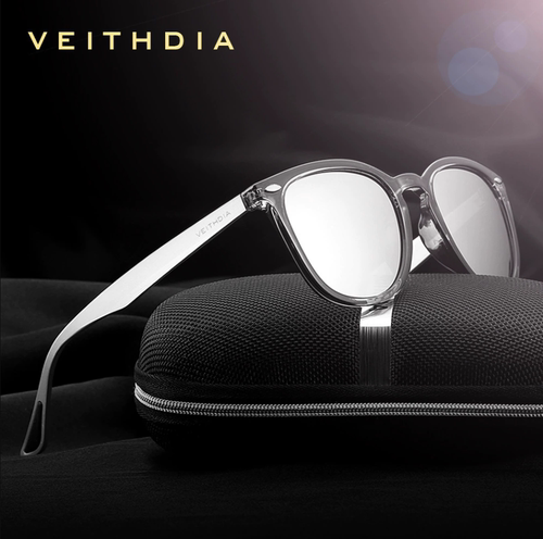 Veithdia/威斯．蒂亚 男女同款太阳镜铝镁款时尚变色镜偏光驾驶镜