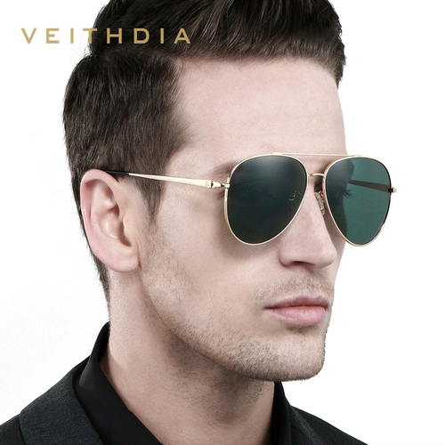 Veithdia/威斯．蒂亚 太阳镜男士墨镜防紫外线偏光镜可定制近视镜