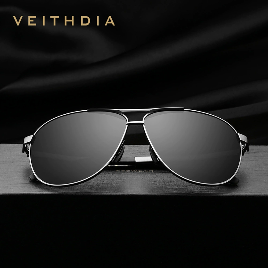 Veithdia/威斯．蒂亚 大框蛤蟆镜防紫外线骑行眼镜男士墨镜钓鱼镜
