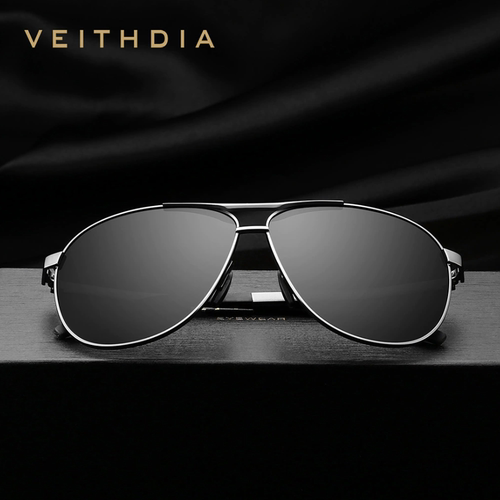Veithdia/威斯．蒂亚 大框蛤蟆镜防紫外线骑行眼镜男士墨镜钓鱼镜