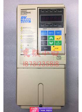 ORMON 3G3RV-A4037-ZV1欧姆龙3G3RV系列变频器3.7kw380v 拆机包好