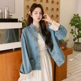 【现货】风牛仔外套255-C2505-P155控228，女装短外套，浙宝288（原255）