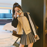 【现货】25秋拼色字母棒球服风衣288-Q380-P145控198，女装短外套，浙宝288（原255）