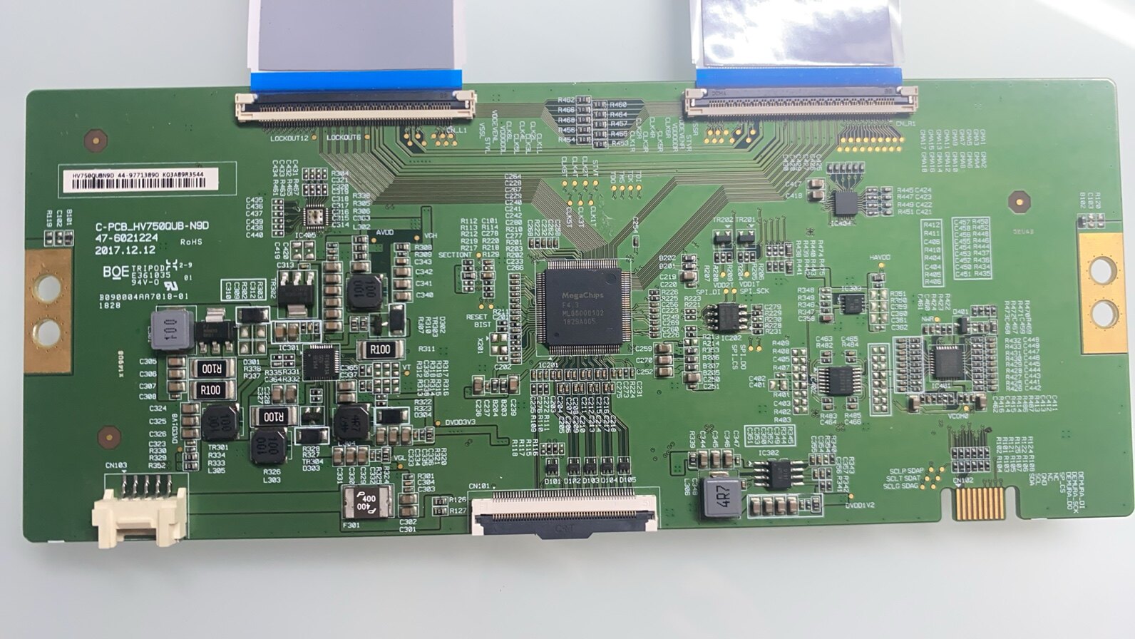 全新原装 C-PCB-HV750QUB-N9D 47-6021224 逻辑板 HV750QUB-N9D