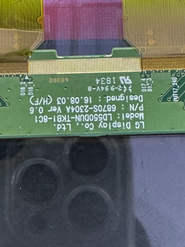 LG55拼接面板6870S-2303A 6870S-2304A  LD550DUN-TKB1模组专用