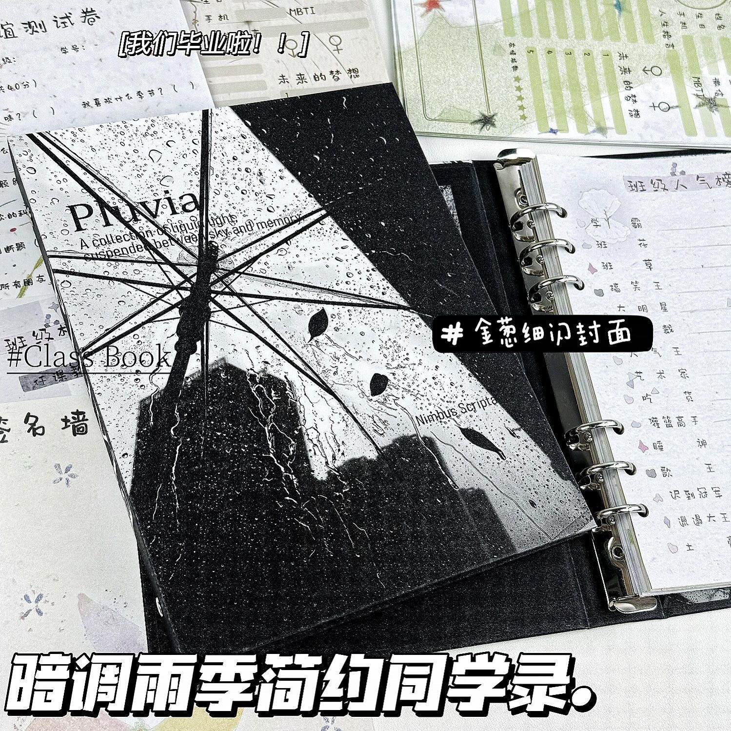 冷门小众Ins风同学录毕业纪念册图片