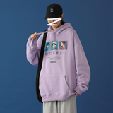 @中性秋季卡通连帽卫衣男士外套帽衫夹克几物W514-P40控58，男装卫衣，星座216(原A116)