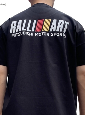 RALLIART拉力艺T恤Mitsubishi三菱EVO短袖拉力赛汽车运动文化衫