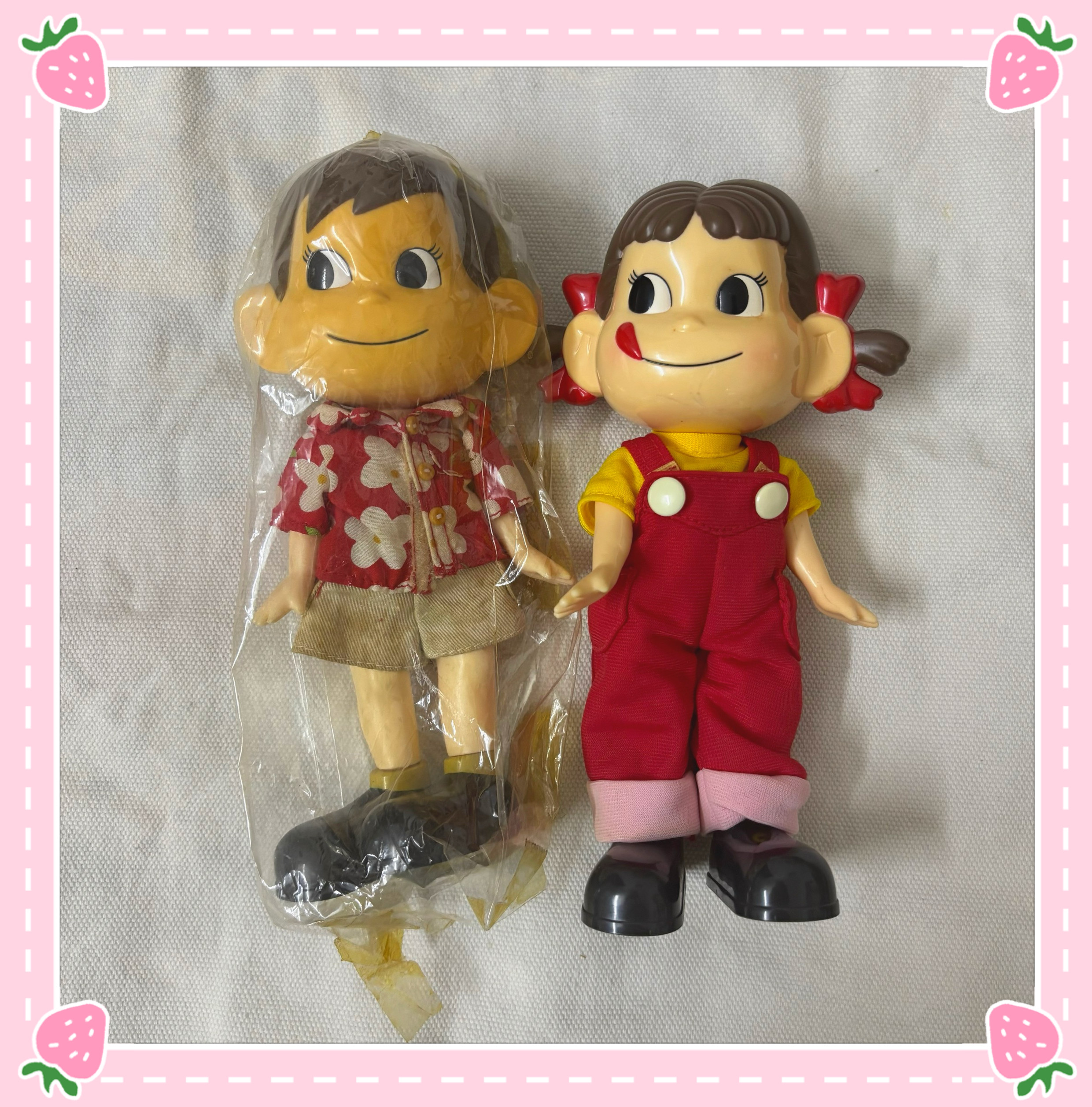 【小衣橱杂货铺】日本带回中古peko酱牛奶妹不二家玩偶公仔