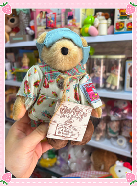 【小衣橱杂货铺】日本带回Muffy Vander Bear 古董小熊玩偶
