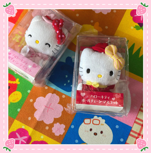 【小衣橱杂货铺】日本带回中古HelloKitty空姐限定服务员挂件玩偶