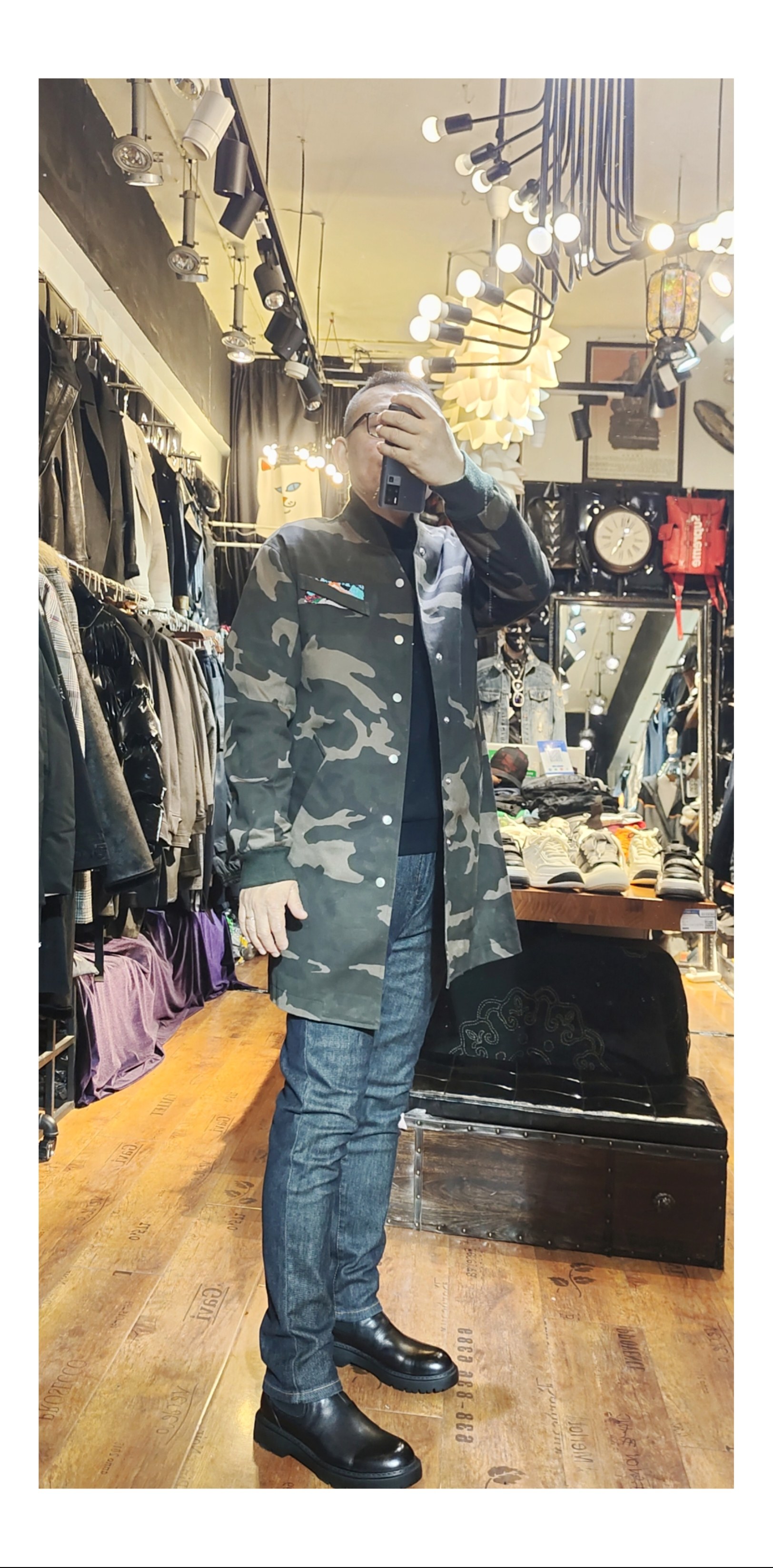 【意大利BGEE潮牌】做旧迷彩T恤