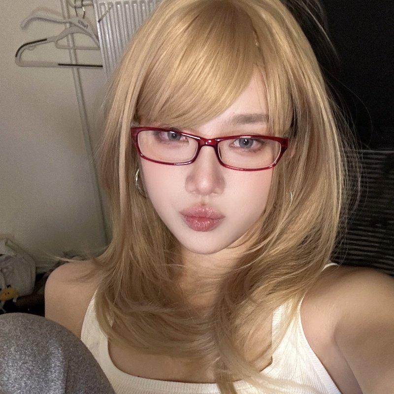 复古日系小框椭圆素颜防蓝光配近视眼镜女超轻欧美辣妹风猫眼显瘦