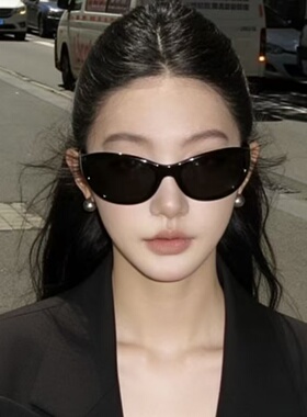 复古黑户外圆脸显瘦防UVB墨镜