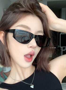 复古辣妹风偏光防UVB太阳镜