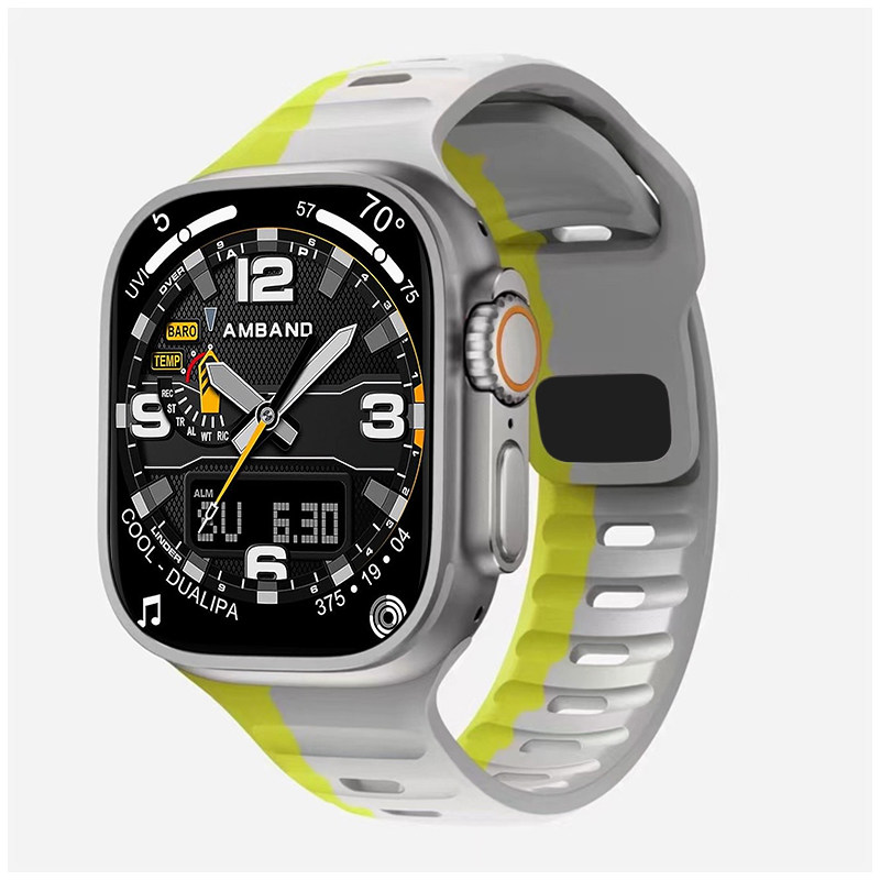 适用iwatch表带ultra2硅胶高级感图片