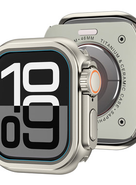 【秒变ultra2】适用苹果手表保护壳iWatch10代壳46一体10s9s8s7applewatch表壳applewatch防摔保护套金属外壳