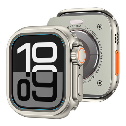 【秒变ultra2】适用苹果手表保护壳iWatch10代壳46一体10s9s8s7applewatch表壳applewatch防摔保护套金属外壳