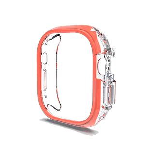 适用iwatchs8/9表壳苹果Ultra2手表applewatchse保护套se套6壳watchs7保护壳硅胶框applewatch手表壳s9s8s7软