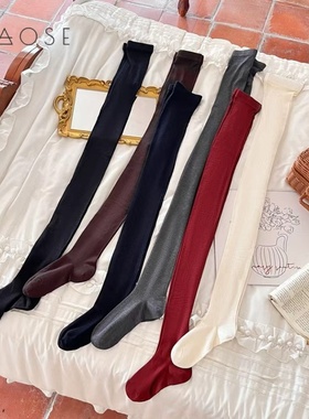 角色JS100610 新品微透羊毛蚕丝连裤袜 彩色春秋哑光显瘦连裤袜女