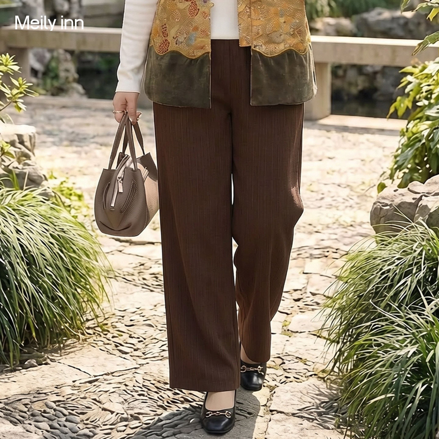 美丽客栈高端大码直筒裤女胖mm200斤梨型身材遮肚子显瘦休闲长裤,女装/女士精品,大码裤装,淘宝优惠券,粉丝福利购,淘宝优惠卷