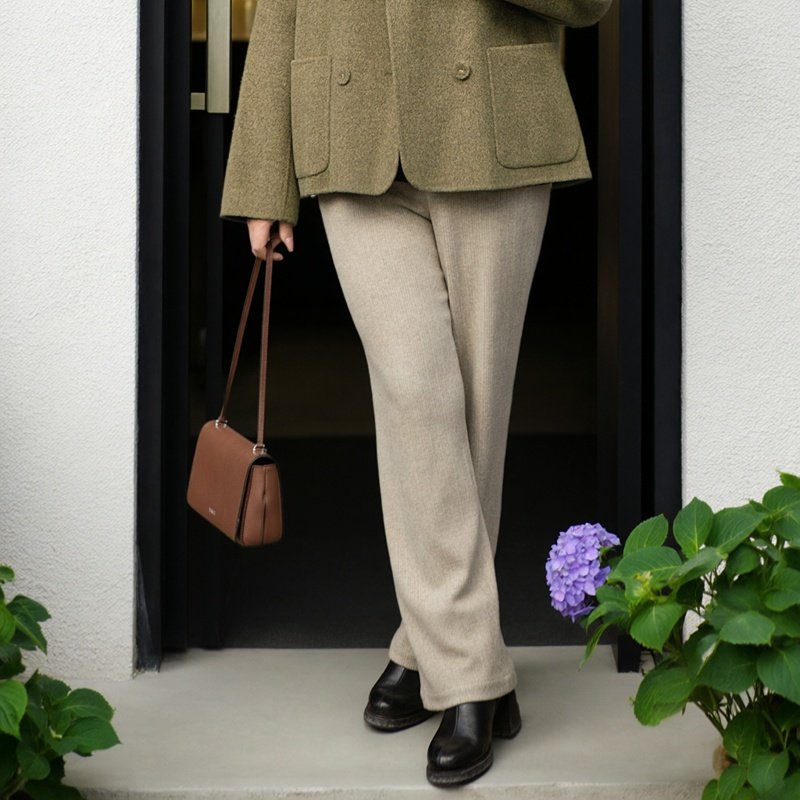 美丽客栈高端大码针织直筒裤女胖mm200斤遮胯显瘦三色休闲长裤子,女装/女士精品,大码裤装,淘宝优惠券,粉丝福利购,淘宝优惠卷