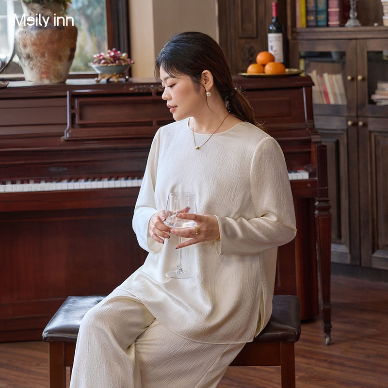 美丽客栈高端胖mm大码上衣轻奢高级感200斤遮肚显瘦衬衫2026新款