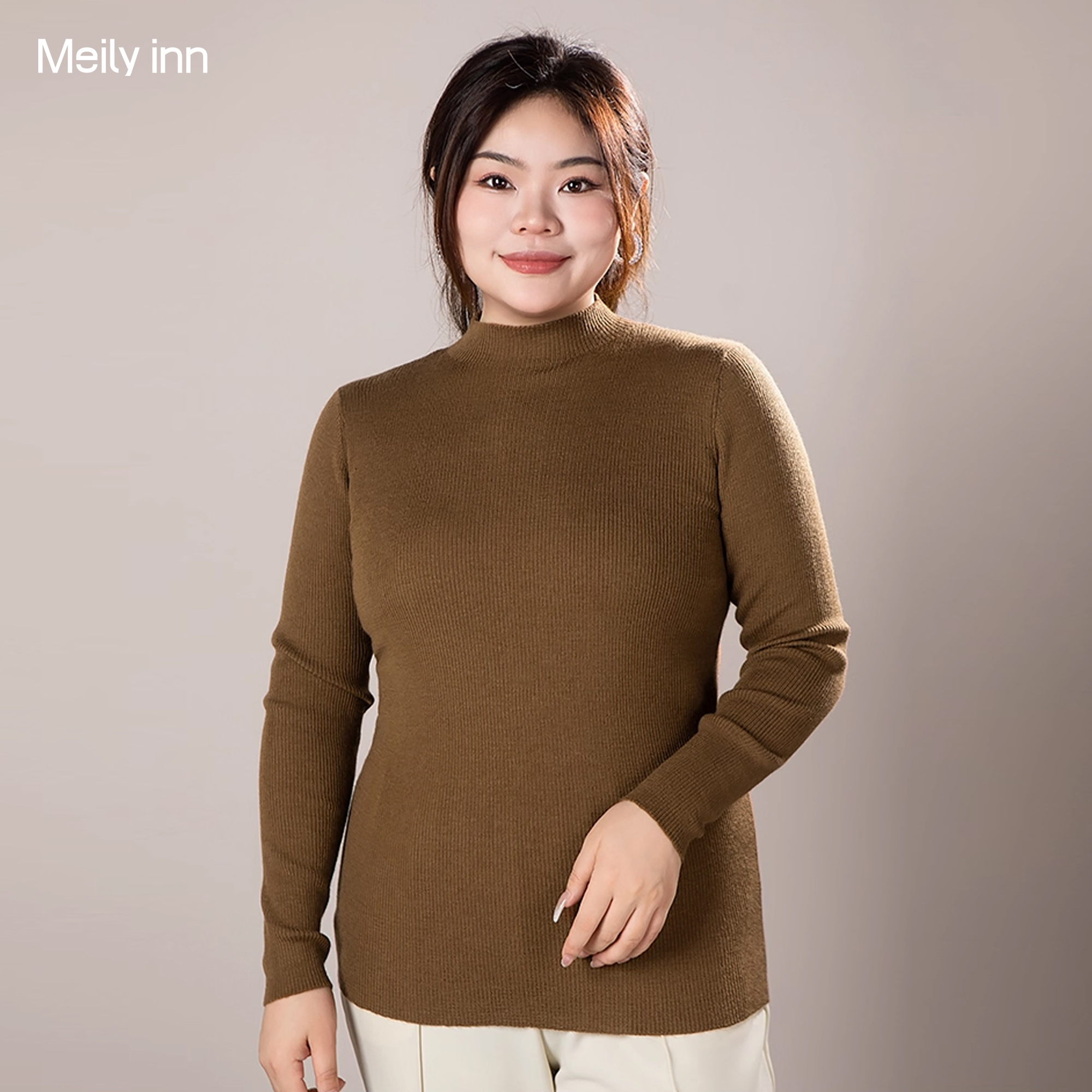 美丽客栈100%扬子纱大码打底衫