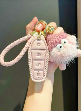 比亚迪汉钥匙套秦plusdmi宋pro宋l唐元驱逐舰05海鸥海豚冠军版扣