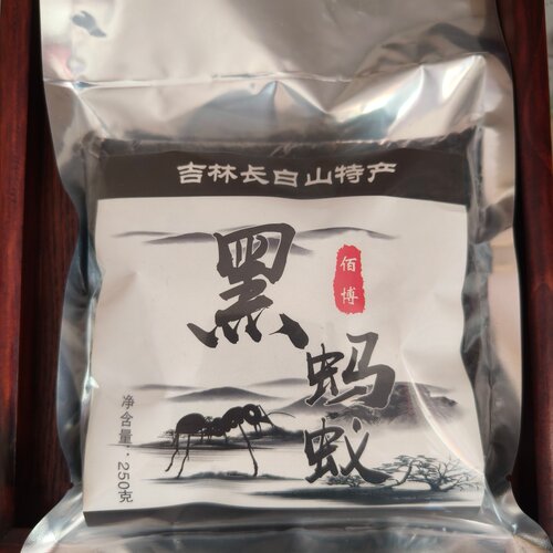 长白山黑蚂蚁250克包邮买5袋发6