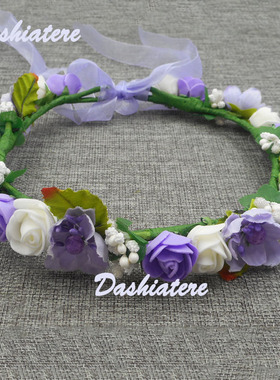 手工花环Dashiatere发箍