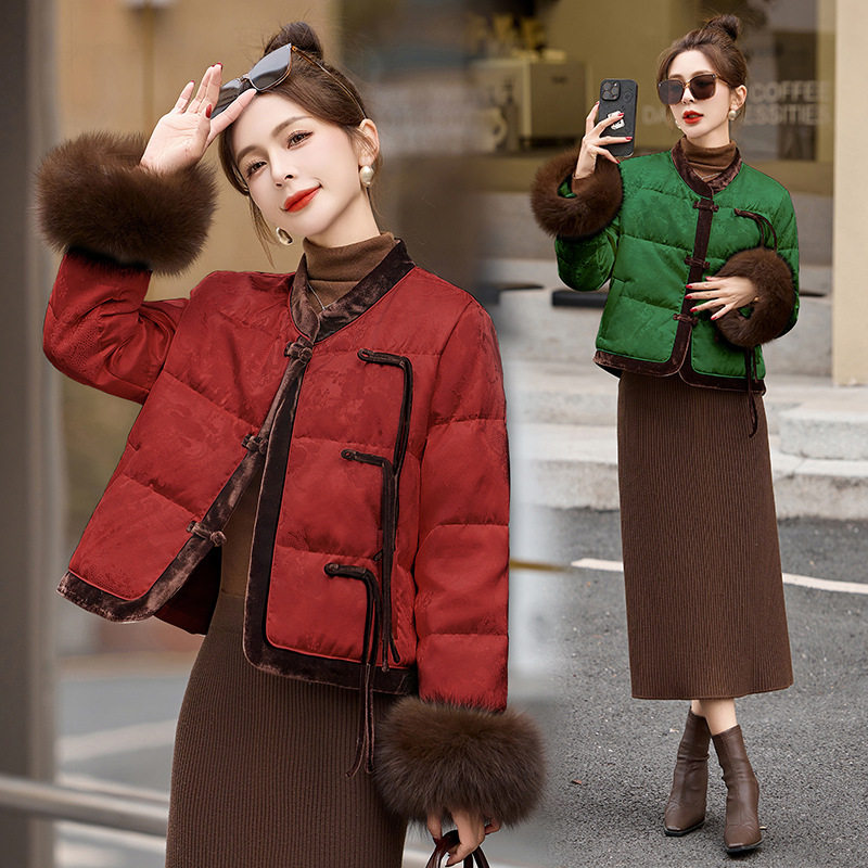 女式羽绒服2025冬季新款圆领时尚羽绒内胆短外套白鸭绒短款羽绒服,女装/女士精品,时尚套装,淘宝优惠券,粉丝福利购,淘宝优惠卷