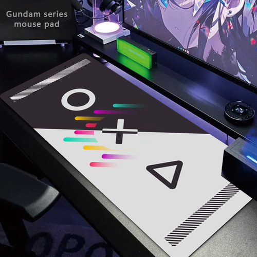 鼠标垫超大电竞游戏滑鼠垫办公桌垫子加厚锁边学生书桌电脑键盘垫