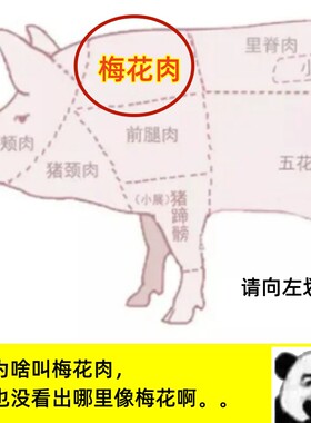 伊比利亚黑猪梅花肉猪颈肉