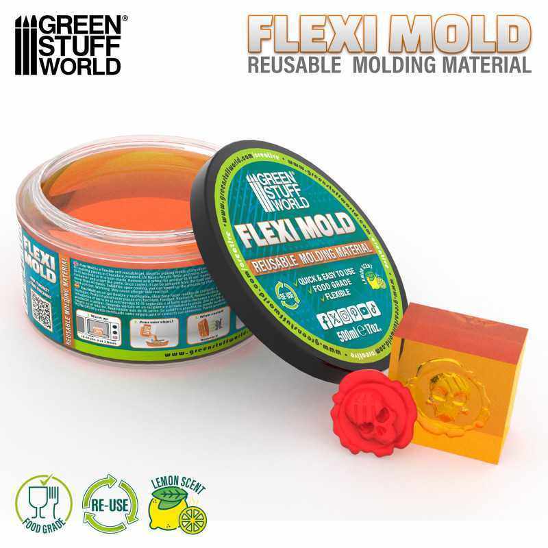 夜之工坊 GSW Flexi Mold - 可重复使用的模型材料
