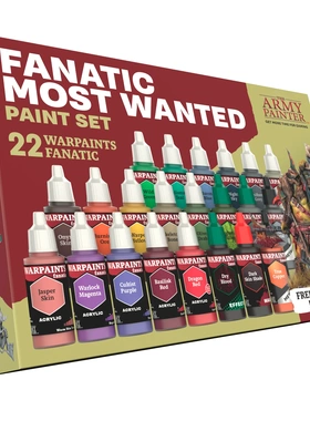夜之工坊 The Army Painter Warpaints Fanatic Most Wanted Set