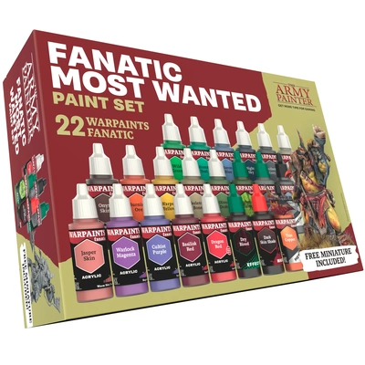 夜之工坊 The Army Painter Warpaints Fanatic Most Wanted Set