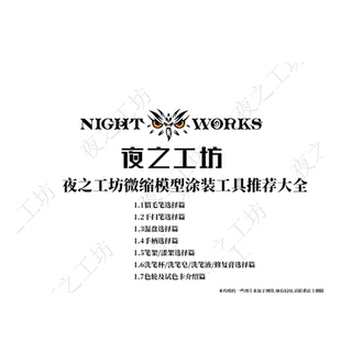 涂装工具推荐篇1貂毛笔/干扫笔/湿盘/手柄/洗笔皂/液/修复膏/架子