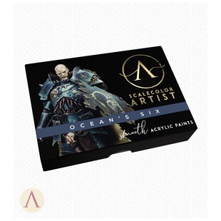 六色之海套漆 Scale75 SSAR SIX 艺术家牙膏 Artist OCEAN