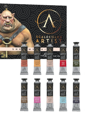 Scale75 Artist 12色 SSAR-022 SHED MY SKIN 艺术家牙膏肤色套装