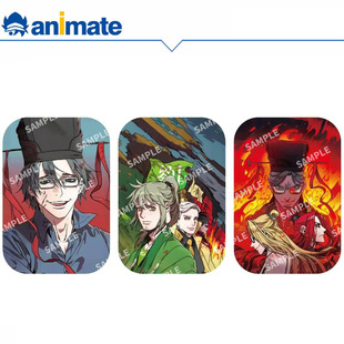 【现货】摩登三国 方形徽章 刘备 曹操 animate正版授权官方